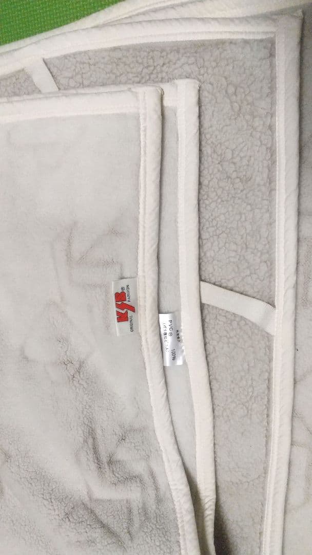 taitai様 ご相談商品 KSB 敷ケット PVC ホワイト系裏ボア 厚手