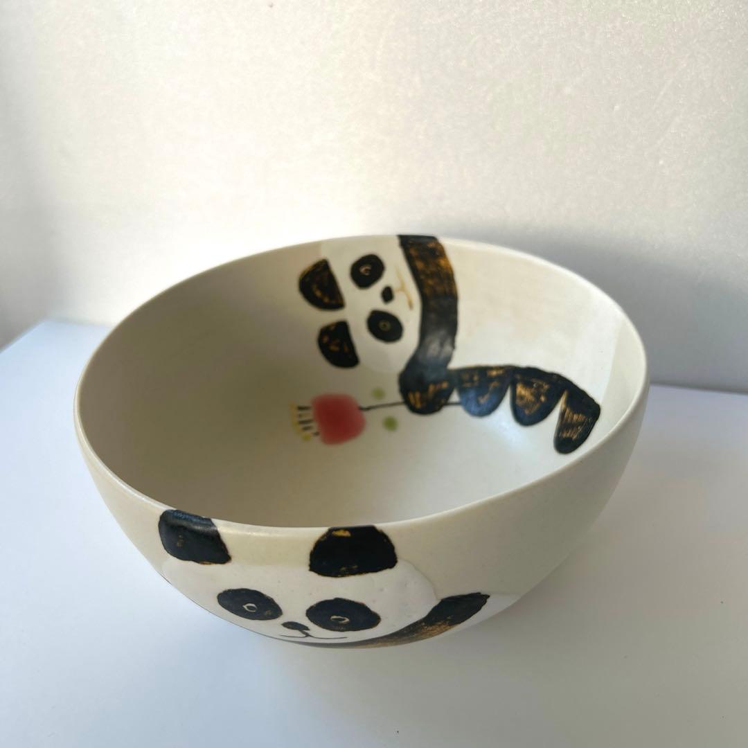 石木文さん　パンダ柄鉢・ボウル　未使用品1個