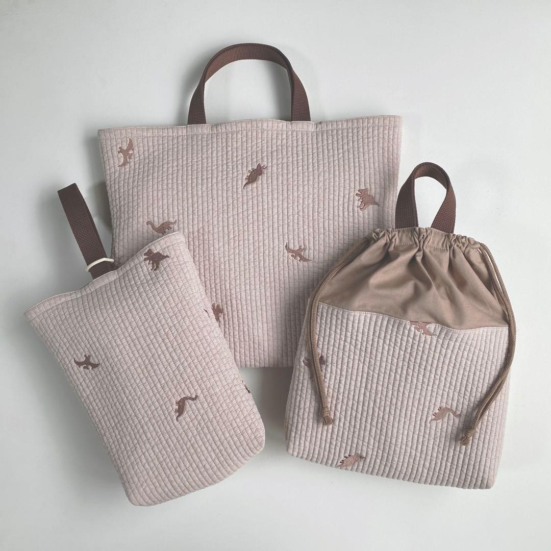 ヌビ　入園入学4点セット　恐竜　ダイナソー