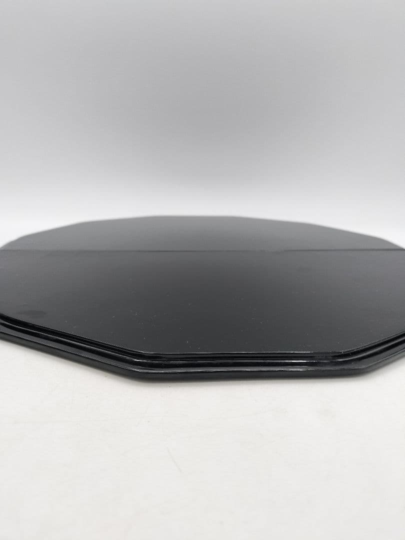 c152 平水指 義山 ガラス12角 十二角　茶道具 古物