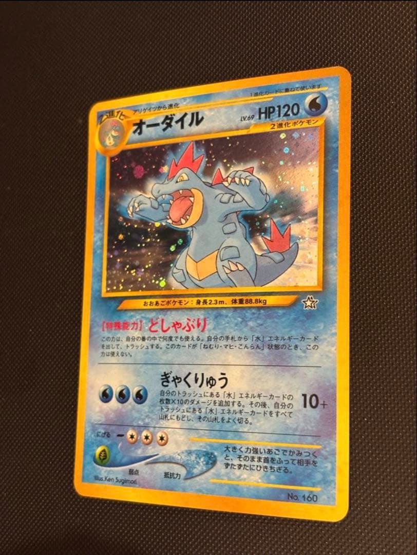 旧裏　ほぼ完美品　オーダイル　プレミアムファイル ★neo 金、銀、新世界へ