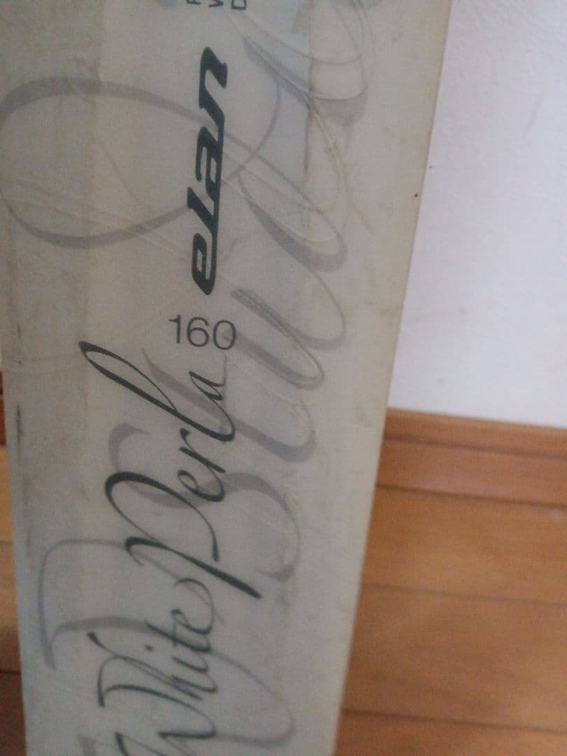 H*y様 Elanホワイトパール　スキービンディング付き160 ✿発送