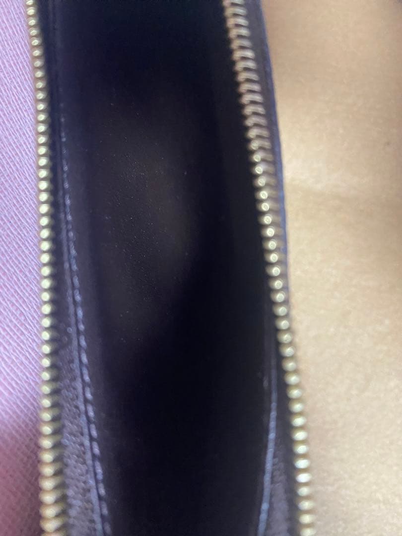 中古　ルイヴィトン財布　ポルトフォイユ・エミリー ブルーミング フラワーチャーム