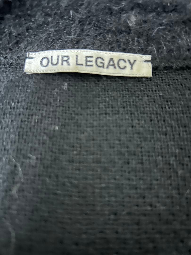 トップス OUR LEGACY CARDIGAN Black Mohair 50