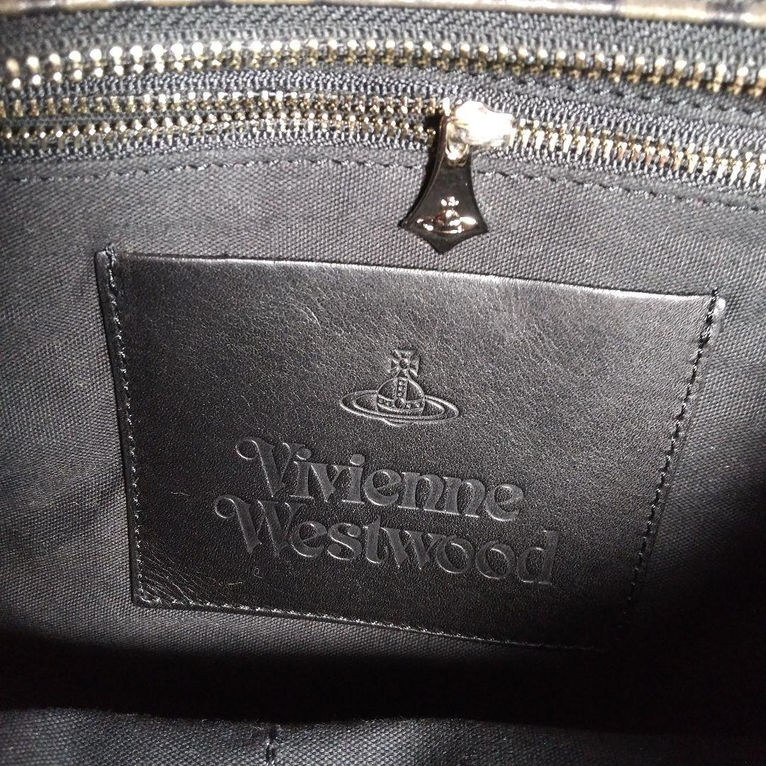 ヴィヴィアンウエストウッド レザー ボストンバッグ