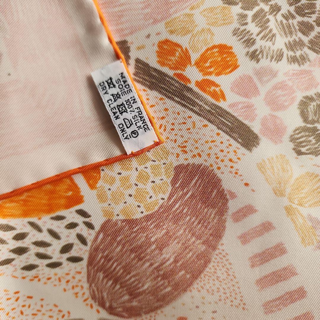 box付 美品【HERMES】カレ90 それぞれの巣作り スカーフ エルメス