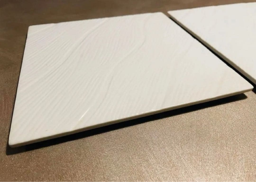 有田焼　カマチ陶舗　角皿　23cm ホワイト