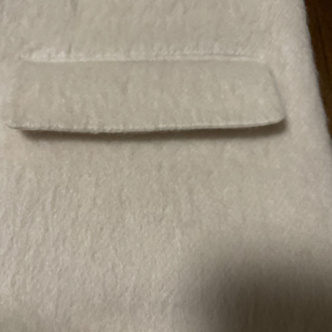 あき　ジョゼムーン　シャギージャケットコート　ホワイト　38