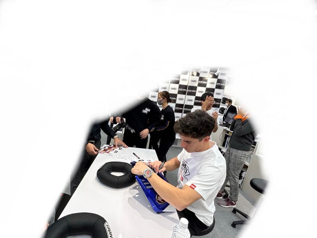 ホンダ CBR1000RR-R フロントタンクカバーマルクマルケスサイン入