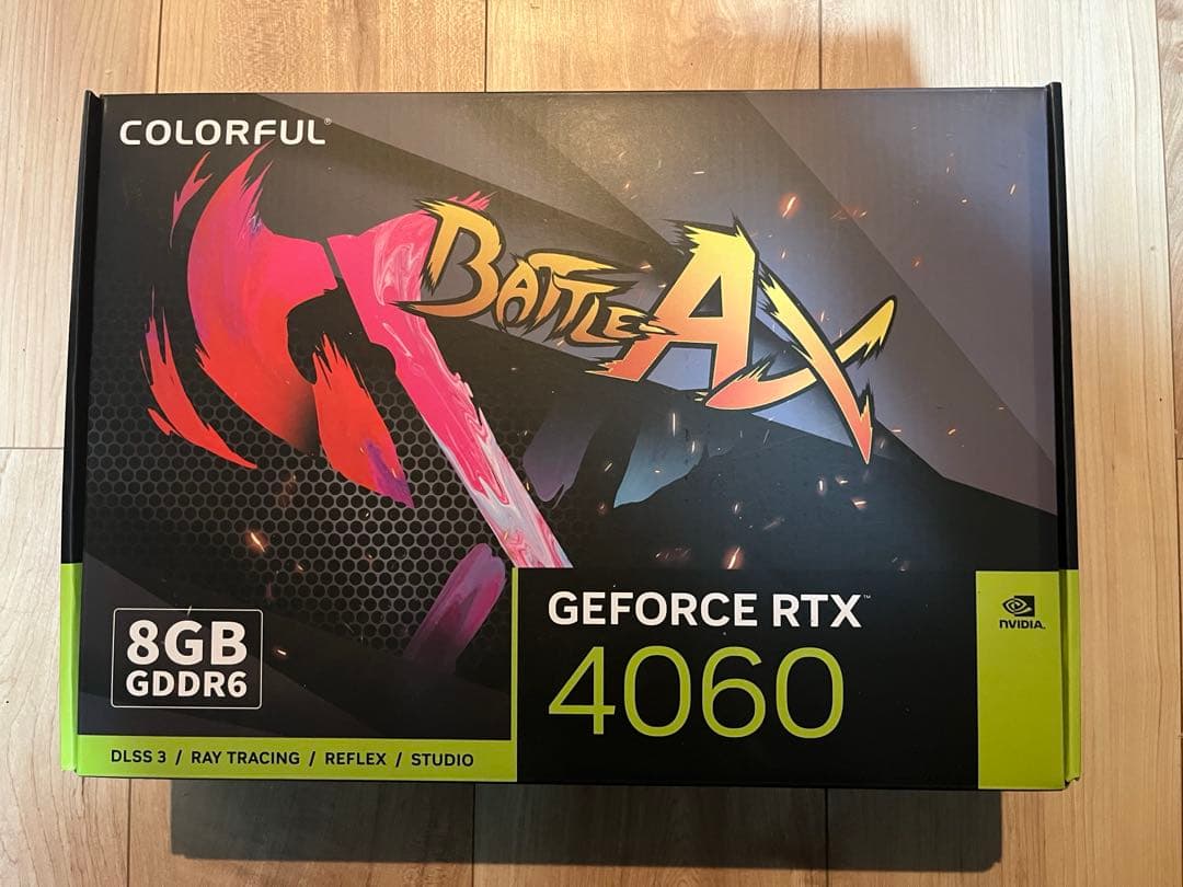 グラフィックボード・グラボ・ビデオカード COLORFUL RTX4060 8GB DDR6