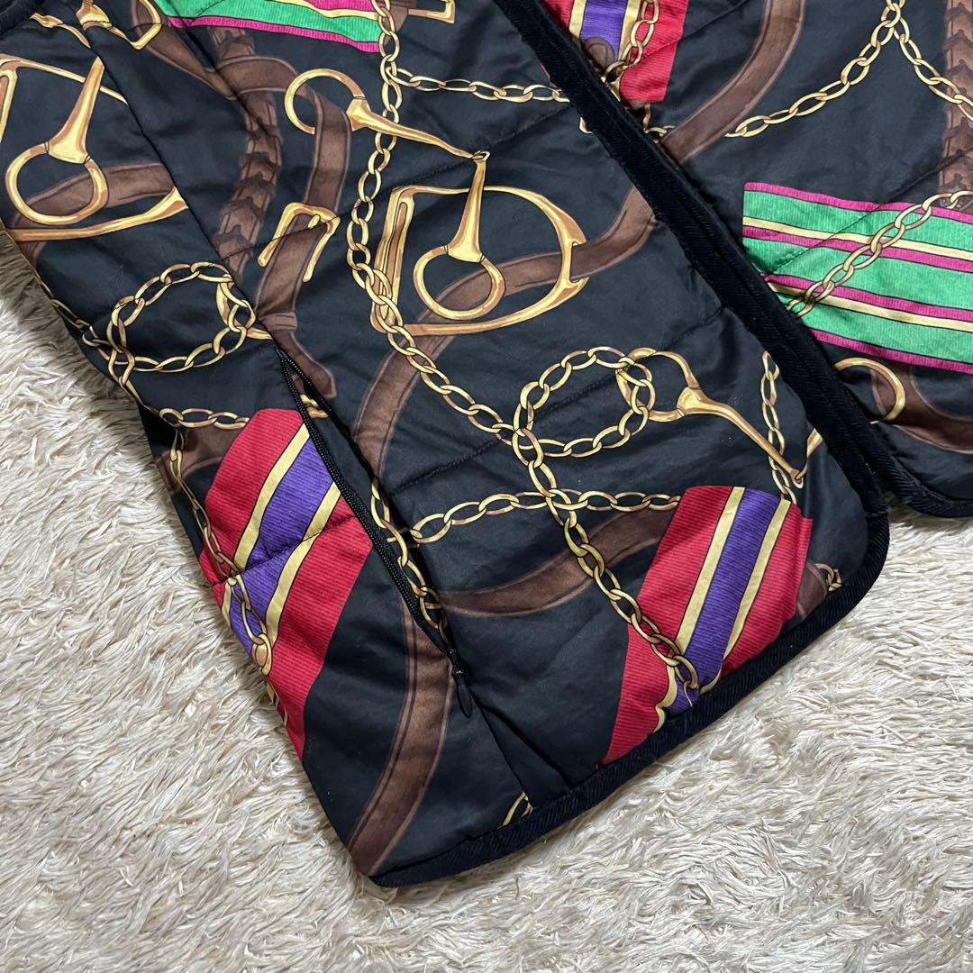 【レア】ラルフローレン エンブレム 馬具柄 リバーシブルベスト