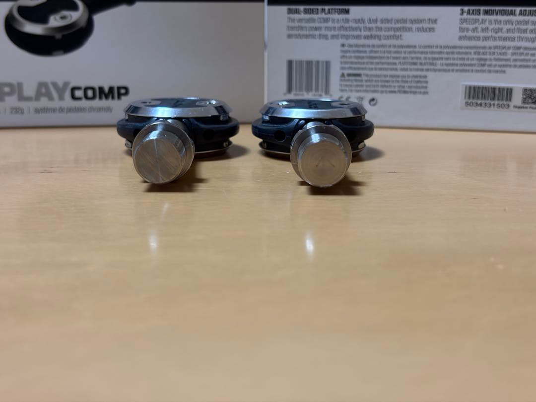 Wahoo 新型SPEEDPLAYチタンスピンドル換装品+NWシューズ用アダプタ