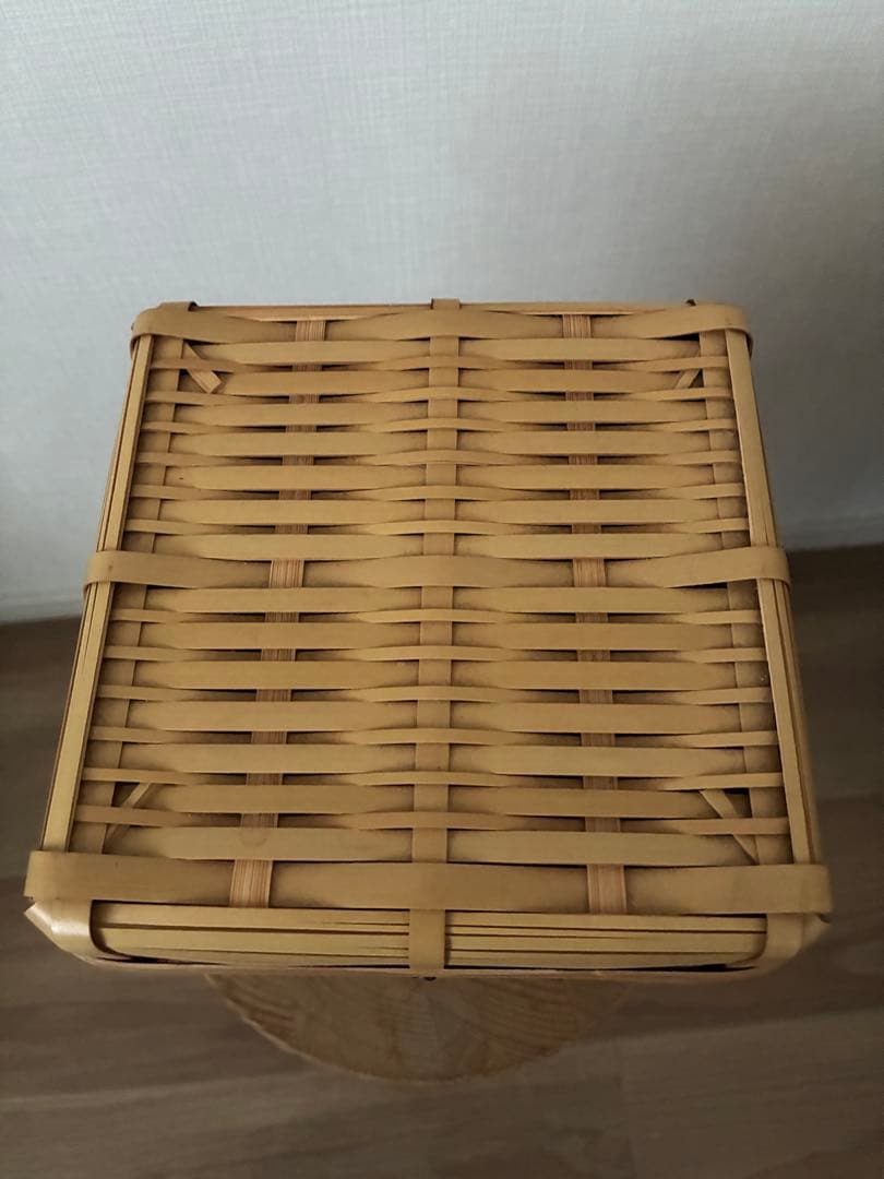 おじろ角物店　パン籠