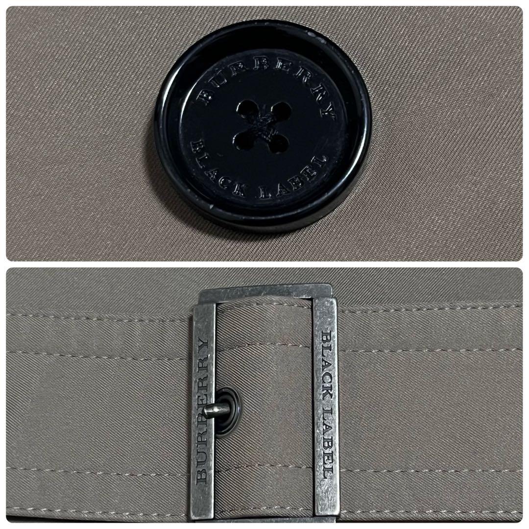 【極美品・フル装備】 バーバリー ブラックレーベル ノバチェック トレンチコート