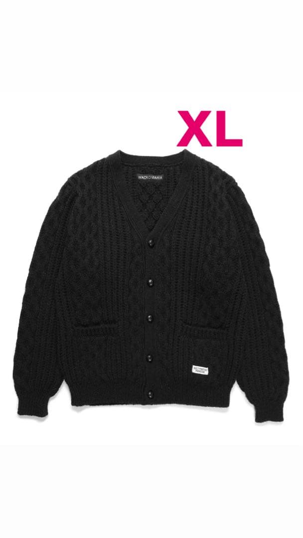 WACKO MARIA 24AW ARAN アラン ニット カーディガン