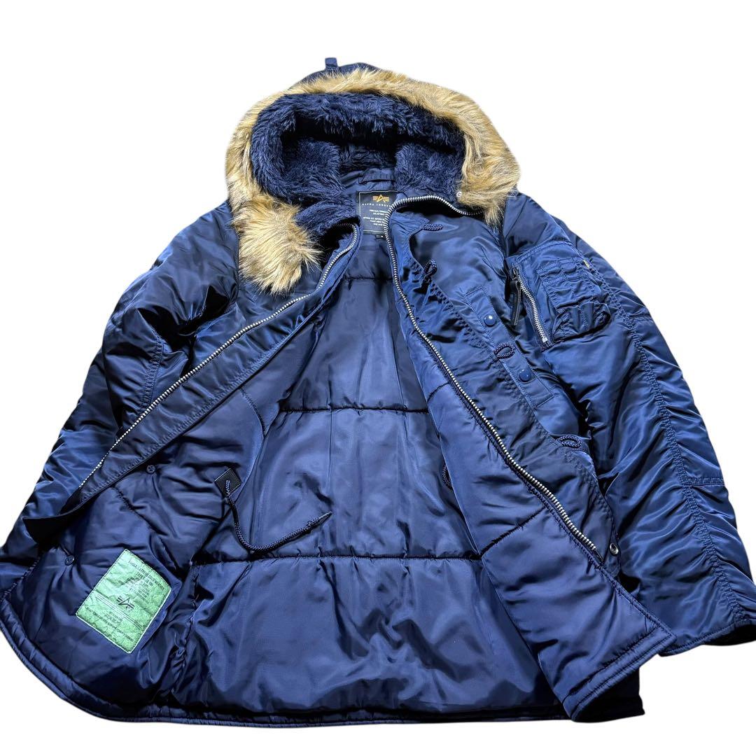 ALPHA INDUSTRIES N-3B スノーケルパーカ 米軍規格 極暖