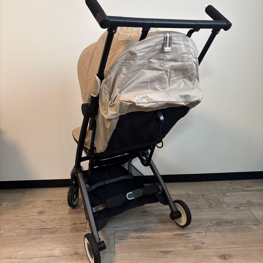 サイベックス　リベル　ベージュ 折りたたみ式 ベビーカー
