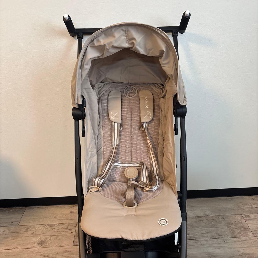 サイベックス　リベル　ベージュ 折りたたみ式 ベビーカー