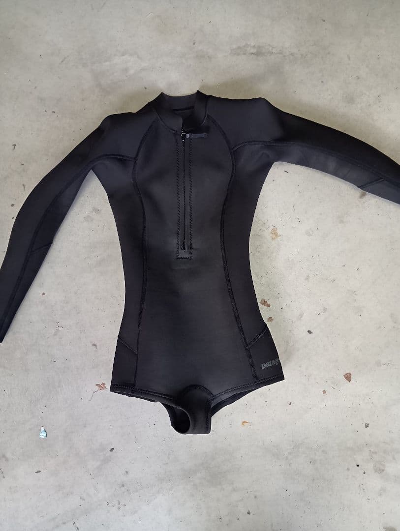 patagonia ロングスリーブスプリングウェットスーツ ブラック