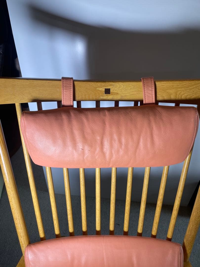 廃盤革　リキロッカー conde house カンディハウス ロッキングチェア