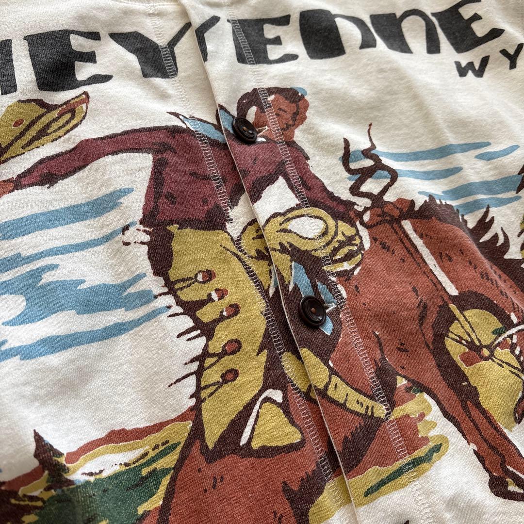 KHOKI　コッキ　Cowboy-print cardigan