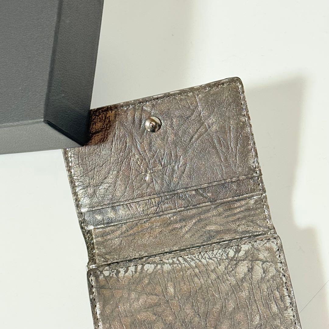 ⭐️未使用品⭐️　ディスコードヨウジヤマモト　三つ折り財布　ユニセックス　レザー