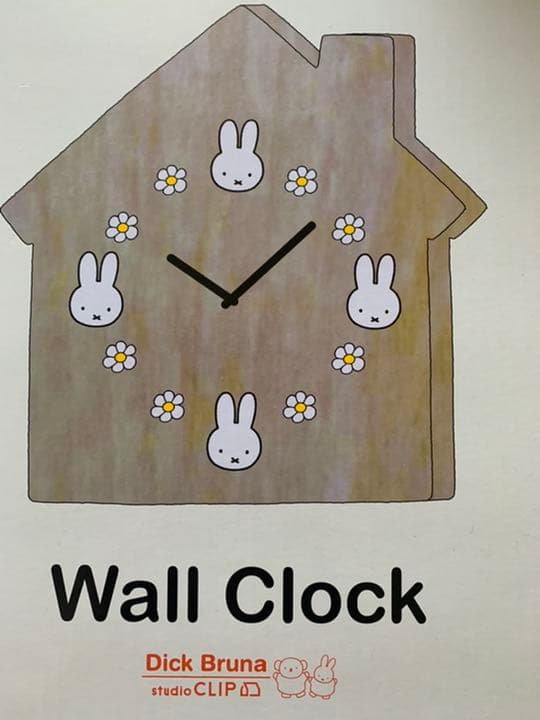 スタディオクリップ　ミッフィー　時計