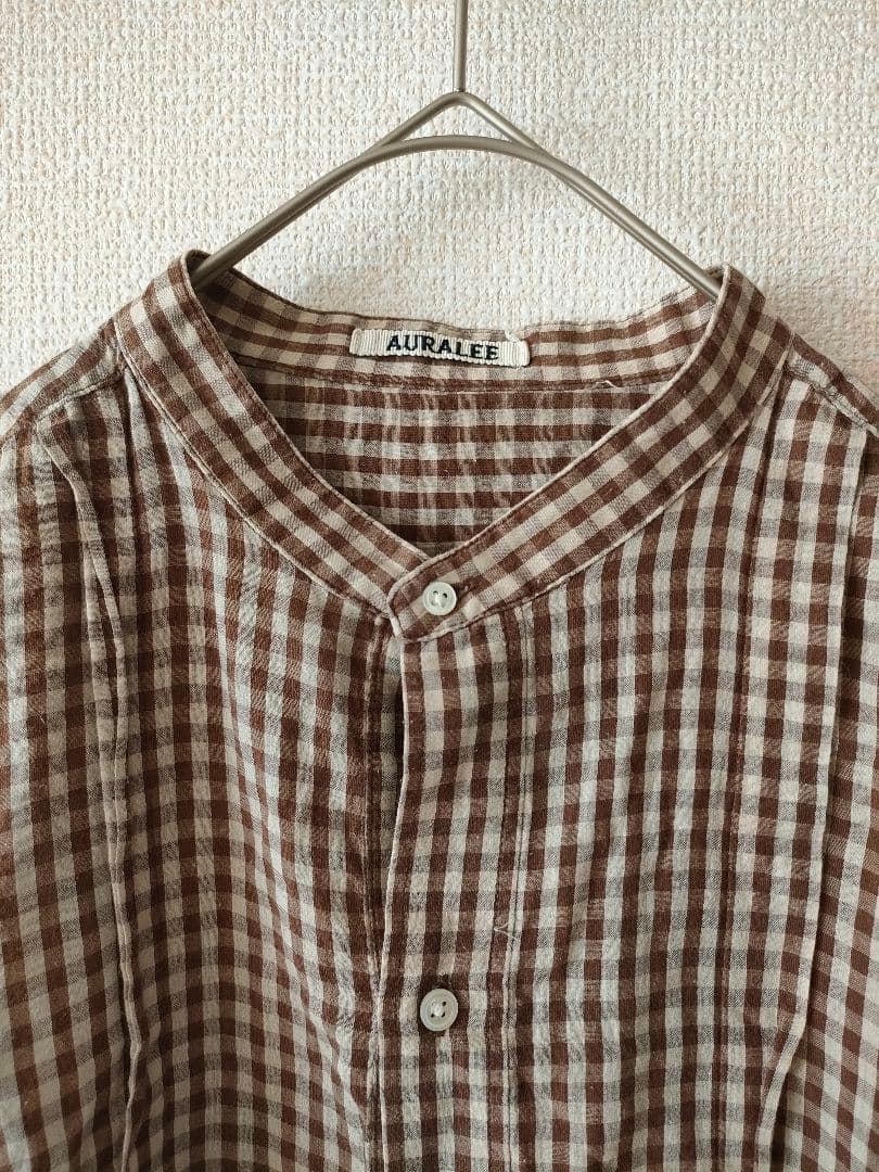 トップス A8SS01GC SUPER LIGHT CHECK BIG PULLOVER