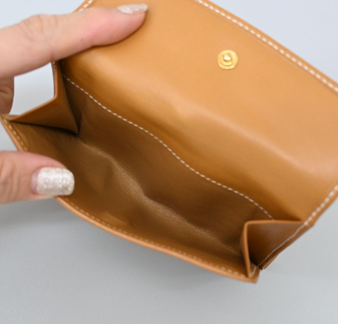 ■ 48348★年 グッチ マイクロGG 2つ折財布 オールドグッチ ベージュ*