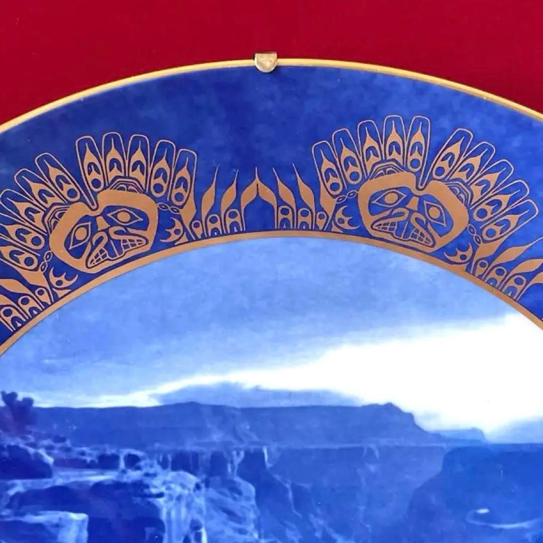 ＊２０１９年・世界自然遺産Grand Canyon＊額装４６cm・Meissen