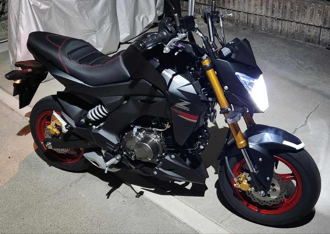 Z125PRO ローダウンシート