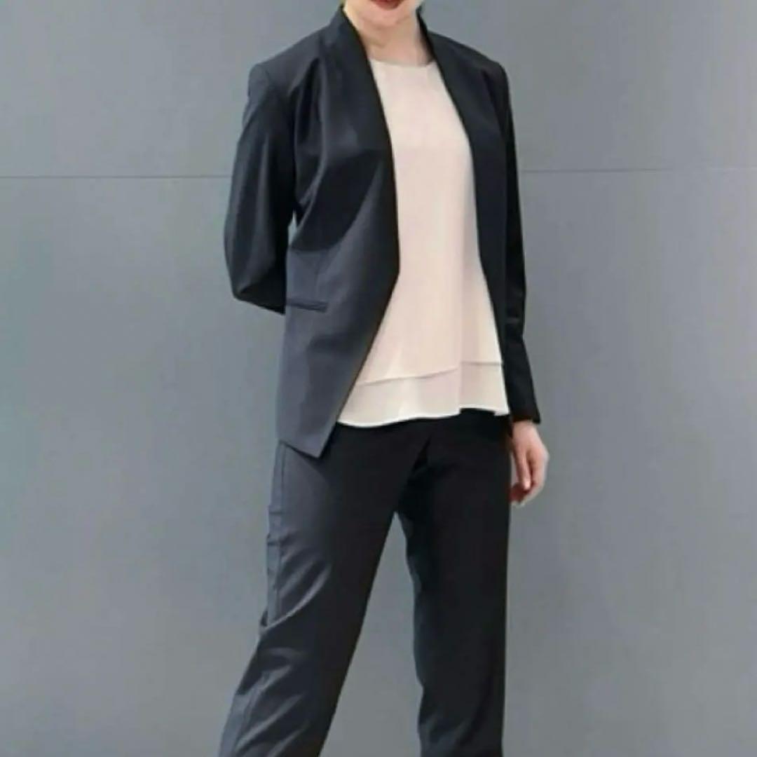 極美品 Theory luxe EXECUTIVE セットアップ 38/40 紺