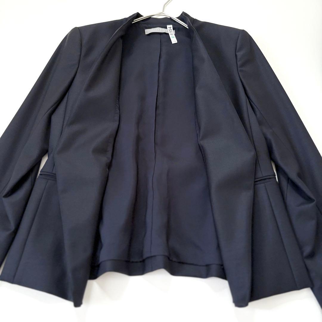 極美品 Theory luxe EXECUTIVE セットアップ 38/40 紺