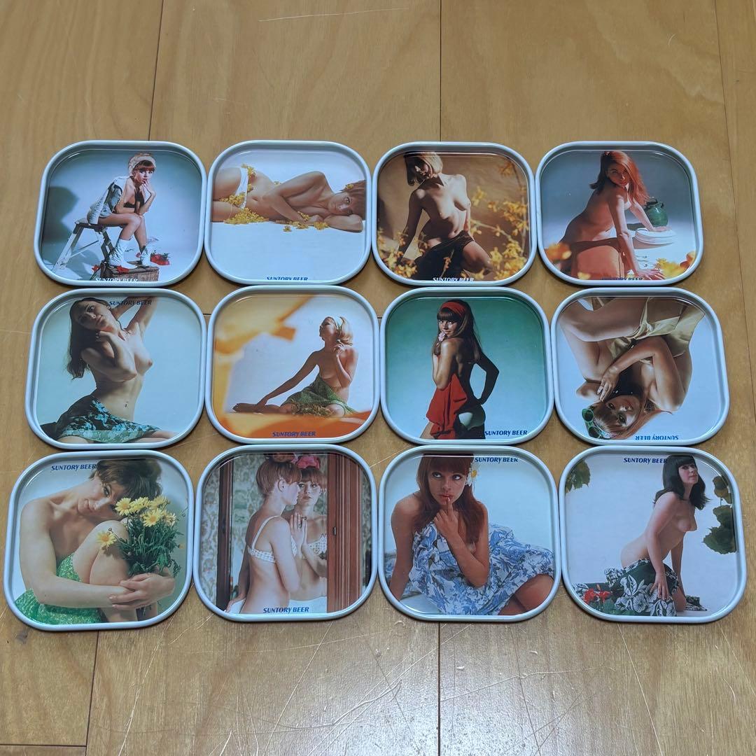 激レア　70s ビンテージ　サントリー　セクシーガール　コースター　日本製