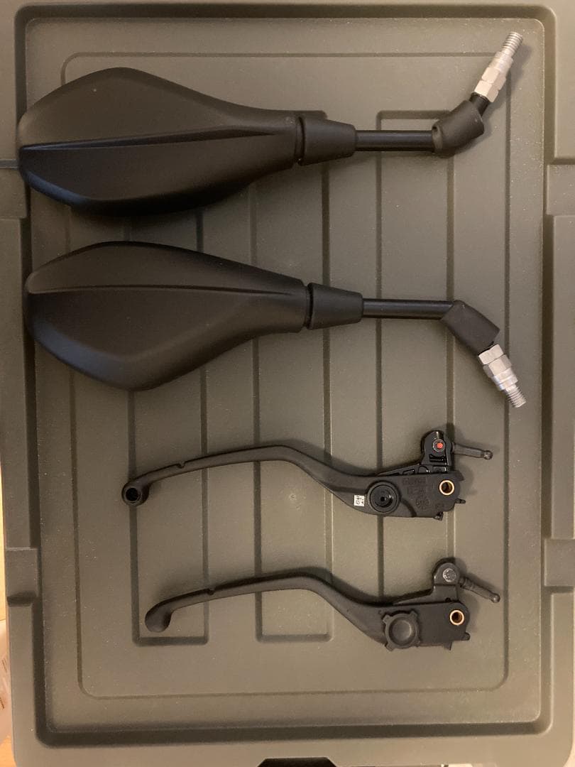 バイクミラー　レバーセット ブラック　　1250GS アドベンチャー