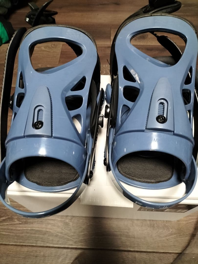 Fez スノーボード ビンディング ブルー M/L 美品