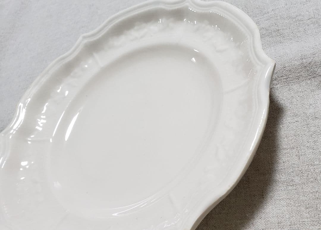 フランスアンティーク 19世紀 希少 ランベルヴィレ プレート