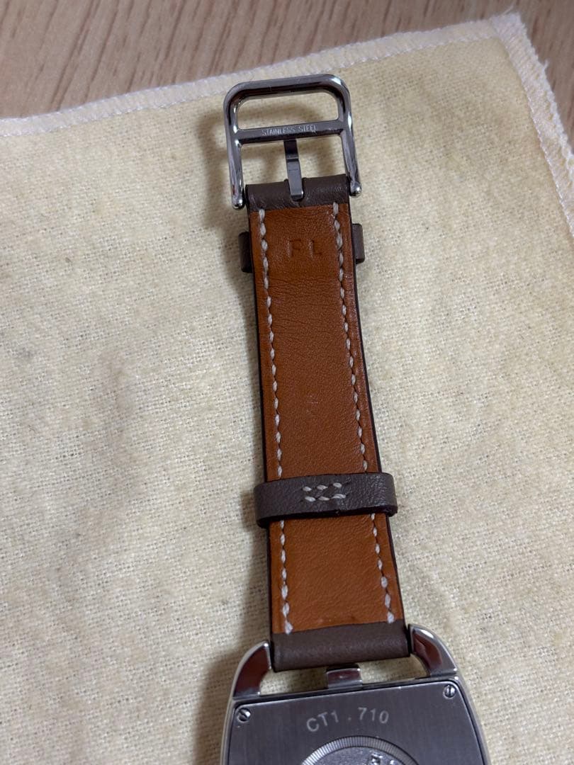 エルメス HERMES ケープコッド CT1.710 エトゥープ 新品仕上げ済み