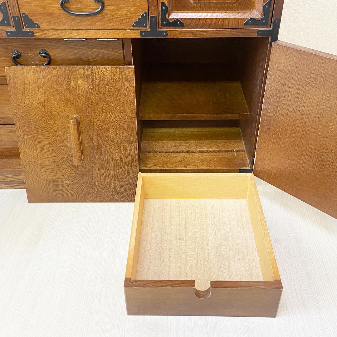 希少 箪笥 裁縫箱 木箱 からくり 隠しあり 古道具 和ダンス レトロ