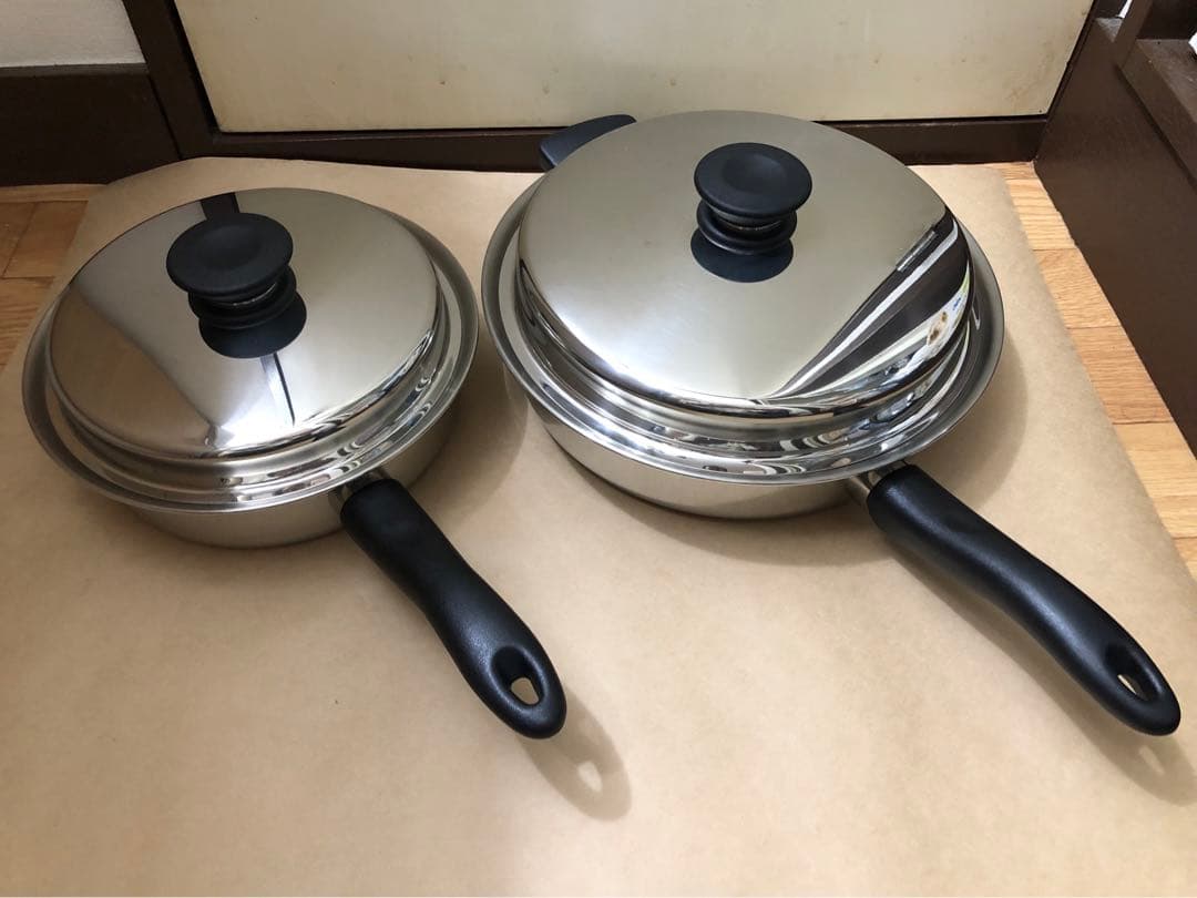 未使用　アムウェイ　クィーンクック　ソースパン　フライパン5点セット
