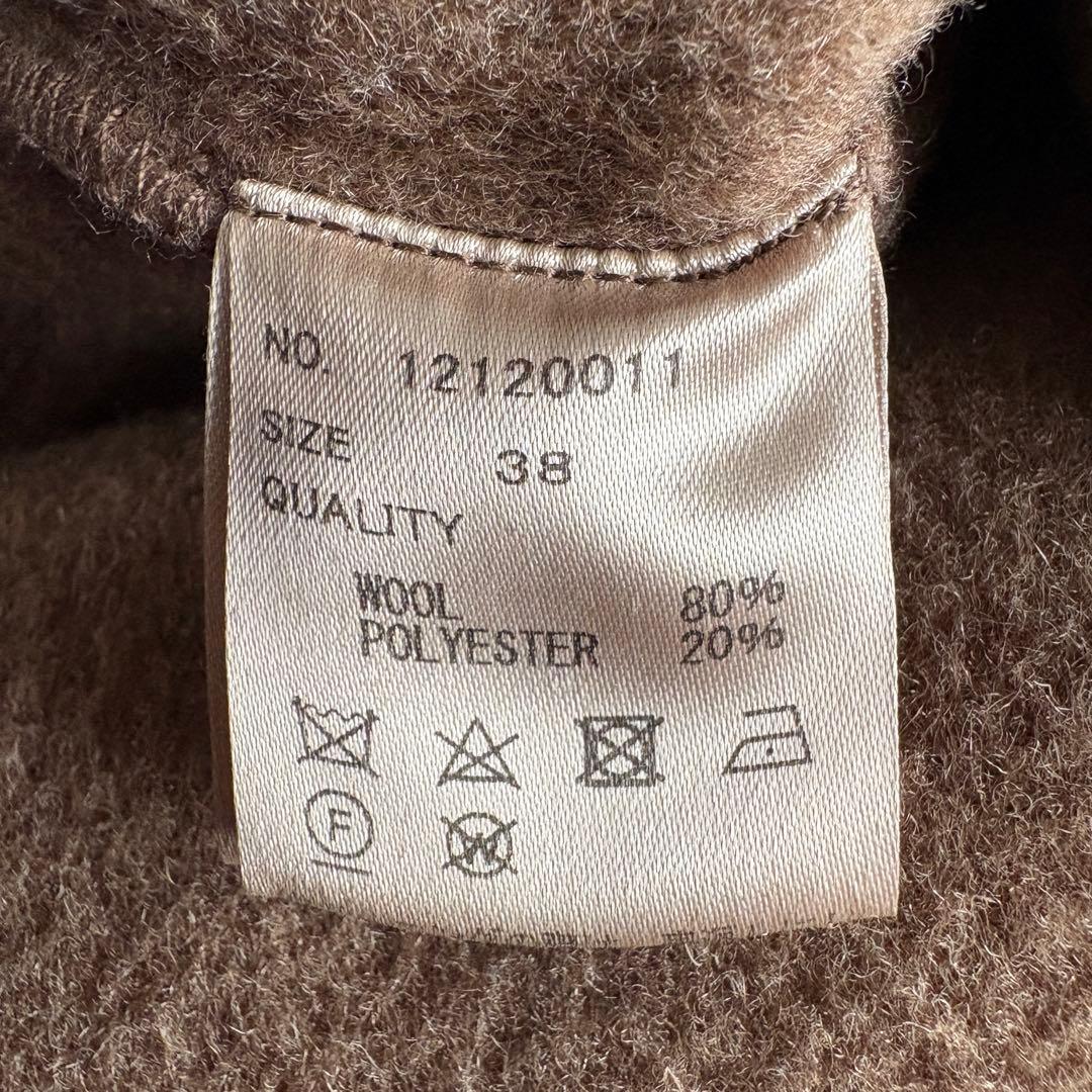 TODAYFUL Wool Over Coat ウールオーバーコート モカ 38