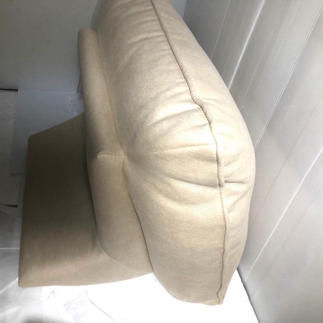 関家具 背もたれ ミルクティー ソファ アルフレード　背クッション