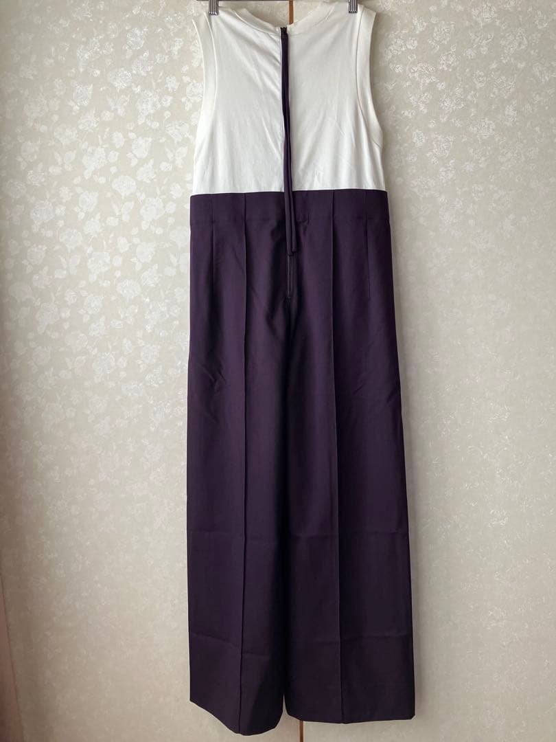 OVERCOAT ノースリーブ ワイドパンツオールインワン トラウザー