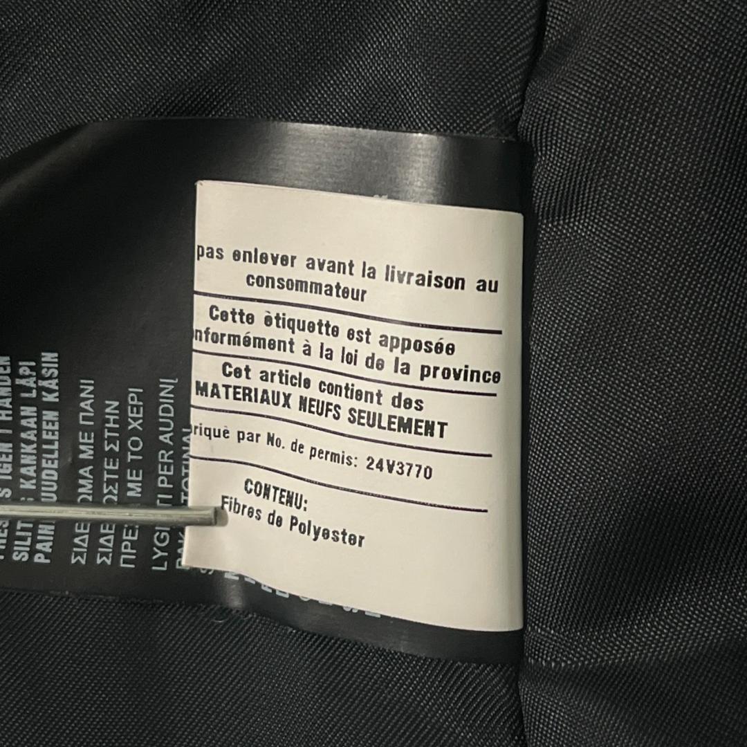 PRADA プラダ ナイロン ロングコート ステンカラーコート ブラック 36S