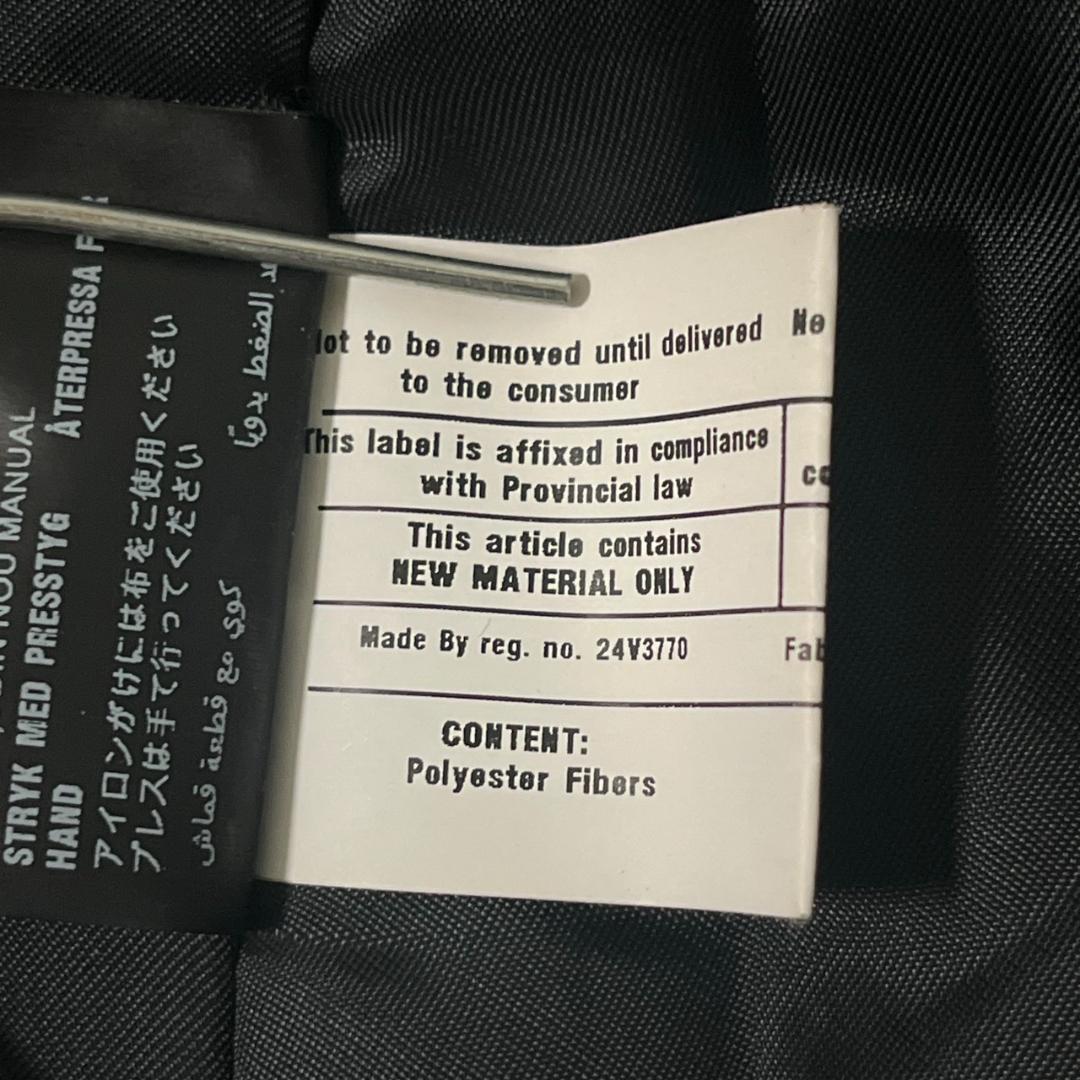 PRADA プラダ ナイロン ロングコート ステンカラーコート ブラック 36S