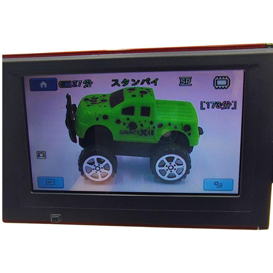 美品✨️SONY DCR-SX41 動作品 ビデオカメラ レッド 赤