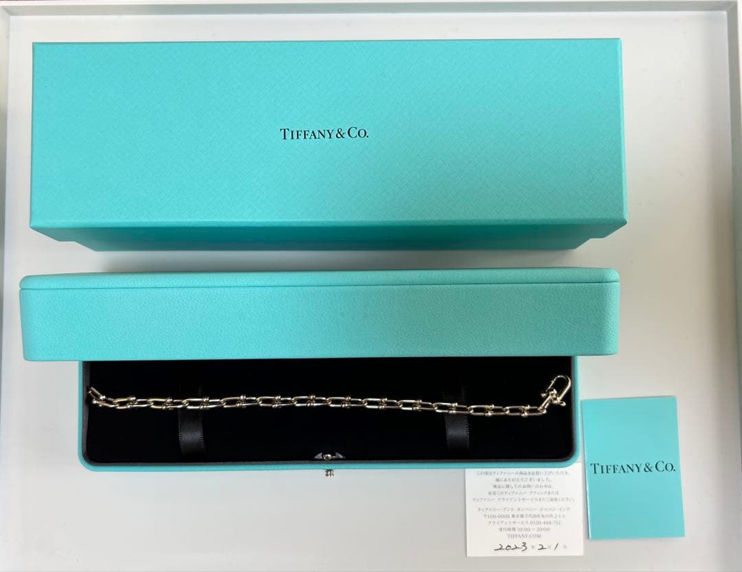 ティファニー ハードウェア スモール リンク ブレスレット Tiffany