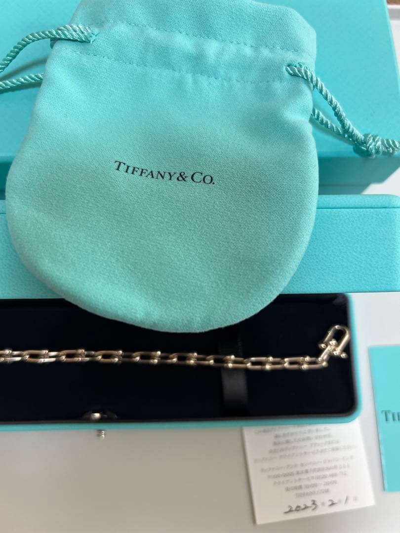 ティファニー ハードウェア スモール リンク ブレスレット Tiffany