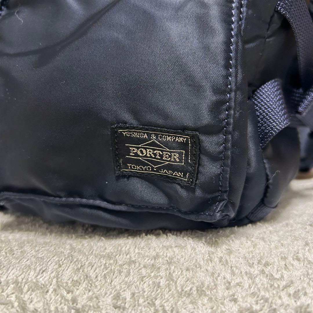 HEAD PORTER タンカー ウエストバッグ ネイビー ウエストポーチ