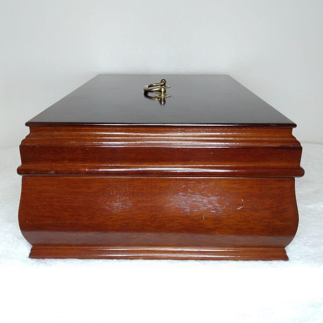 アンティーク 大型 ジュエリーボックス 宝石箱 アクセサリー 鍵付き